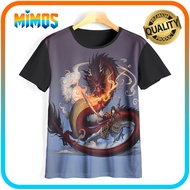 3D Children's Animal Dragon T-Shirt 3D Dragon Dragon Top N3D-24 For Ages 1-12 Years