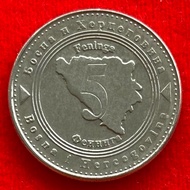 Bosnia and Herzegovina 5 feninga 2005 Foreign Coins