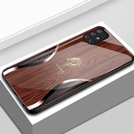 Case For Samsung A71 4G A71 5G A91 Shockproof Glass Shell Dragon Phone