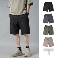 [TT404]🔥Free Shipping🔥Easy to Match Plain Japanese Basic Shorts Thick Pound Elastic Slightly Wide Ov