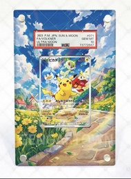 ‼️熱賣 不連卡‼️朱紫皮卡丘 比卡超 promo 寶可夢卡牌卡架 展示架 PTCG卡磚展示架Pokemon Card PSA10 PSA9 CGC10 SAR寶可夢卡牌卡架展示架 ptcg