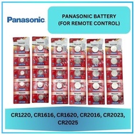 Panasonic Lithium Coin Battery CR2032/ CR2016/ CR2025/ CR1620/ CR1616