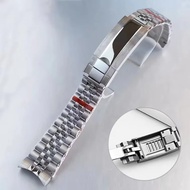 20mm 21mm Jubilee 904L Watchband For Rolex Sub GMT Yacht Daytona Men Strap Luxury watch chain Mod Pa