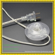 Tyk Floor Lamp Table Lamp Foot Switch 317 Foot Switch with Plug Power Cord 3.5m Transparent Switch C