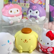 Sanrio Squishy Toys My Melody Decompression Doll Kuromi Plushie Cinnamoroll Slow Rebound Release Anxiety Toy Kawaii Hello Kitty Stress Doll Toy Kids Gift 捏捏乐