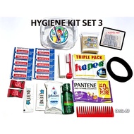 ALWAYS NEW HYGIENE KIT FOR SCHOOL/TRAVEL KIT/CAMPING KIT/OFFICE/WORK COMPLETE SET (RANDOM COLOR)