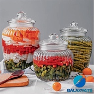 Glass Sealed Cans Food Storage Jar Spice Bottle Storage Transparent Jar Bottle 650ml 1250ml 2200ml