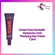 LOreal Paris Revitalift Hyaluronic Acid Plumping Day Cream 7,5ml,pelembab loreal,day cream loreal