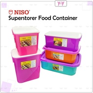 Niso Superstorer Food Container / Plastic Container / Tupperware / Food Storage Container / Lunch Box Bekas Makanan