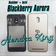 casing blackberry aurora backdoor bezel