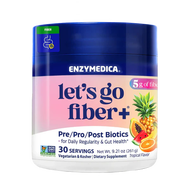 ENZYMEDICA Lets Go Fiber+ 💝ไฟเบอร์ใยอาหาร ครบสูตรพรีไบโอติก + โพรไบโอติก + โพสต์ไบโอติก