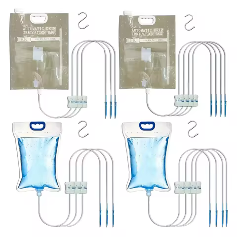 1pc 5.2L/6.5L Automatic Watering Device Plant Watering Bag Control Of Water Dripping Flow Water Bag