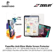 Zeelot Paperlike Screen Protector for iPad Pro 12.9" /11" (2018-2022) iPad Air 10.9"/iPad 10.2" (2019-2022)/ iPad Mini 6