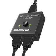 UHD HDMI Compatible Splitter 1X2 2X1 Split 1 Input 2 Output Amplifier 1080P 4Kx2k HDMI Compatible Switch 2 Port Bidirectional 4K