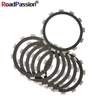 Road Passion Motorcycle Parts Clutch Friction Disc Plate Kit For Hyosung  TE450 Rapier GT650 S/R GV6