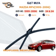 MAZDA MPV 1999-2006-Schaaffler High Quality Soft Body Wipers Size 24 Inches & 24 Inches
