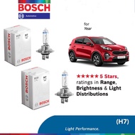 Bosch Eco H7 Headlight Bulb for Kia Sportage QL 2017 - Present