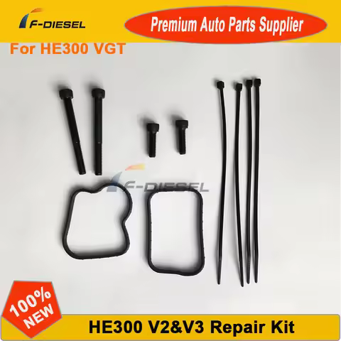5-IN-1 Universal Turbo Actuator Repair Kit With Gasket/Seal,Bolt,Mounting Bolt,Wire Ties For CUMMINS
