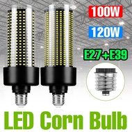 120W E27+E39 LED Corn Light Bulb AC100~277V Warehouse Recessed Daylight Candle Lamp 100W Indoor Bedr
