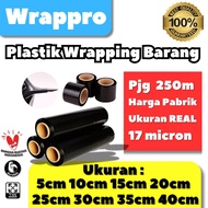 Black Plastic Wrapping 5cm-35cm Black Stretch Film/ 5-35
