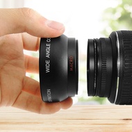Ống Kính Macro góc rộng mắt cá 52mm 045x Ống kính độ nét cao tương thích hồng ngoại cho Nikon 18-55m