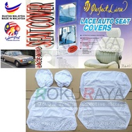 Mercedes Benz W123 W-123 230E (1977 - 1987) Lace Auto Seat Cover Half Cover Set Car Care Interior Ac