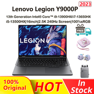 【1Year Warranty】2023 Lenovo Legion Y9000P Gaming Laptop/Lenovo Legion Y9000P /i5-13500HX/ i7-13650HX/i9-13900HX RTX 4060/RTX4070/16G RAM 1TSSD/16inch 240Hz 100% sRGB 500nits Notebook/ Lenovo Computer/ Lenovo Laptop