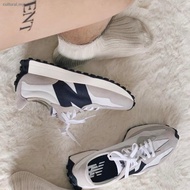 New Balance 327  Style Running Shoes for Women, Student Style, N-Type Men's Shoes, Breathable and Co