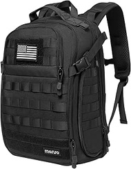 Tactical Backpack, 2-Layer Military Daypack 3 Day Assault Pack Rucksack Outdoor Hiking Hunting Campi