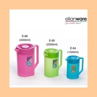 [Ready Stock] HICOOK Elianware E-84 E-85 E-86 1.5L 2.5L 4L BPA-Free Plastic Hot Water Fridge Jug Pit