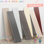 CHIHIRO Skirting Line, Windowsill Self Adhesive Floor Tile Sticker, Wood Grain Waterproof Living Room Waist Line