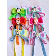 Crybaby Powerpuff Girls bow // crybaby powerpuff girls hair clips, baby bandanas