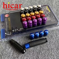 Rays Composite Lugnuts 20pcs with cover 20PCS RAVS Composite Nut Wheel Lug Nuts  Aluminum and Steel 