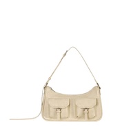 Mini Joey Bag สไตล์เกาหลีรถจักรยานยนต์พร็อพความจุขนาดใหญ่ไหล่เดี่ยวกระเป๋าสะพายข้างใต้วงแขนซับในผ้าใ