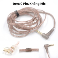 KZ Đồng Có Độ Tinh Khiết Cao Nâng Cấp Dây Tai Nghe In-Ear Tai Nghe Dây Ban Đầu Thay Thế Cho EDX Pro 