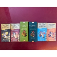 Godiva Pistachio Filled Milk Chocolate Brick Dubai Flavor Mellow Series 90% Dark Chocolate/Blood Ora