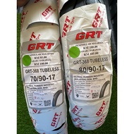 GRT TYRE MOTORCYCLE GRT368 (Bunga Rosso) TUBELESS 70/90-17 80/90-17