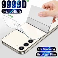 Samsung Galaxy S24 S23 Ultra S20 S21 S22 Plus Full Cover Back Hydrogel Film Screen Protector Film