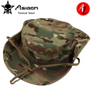 ASIAON Outdoor Camping Mountaineering Camouflage UV Protection Sun Visor Fisherman Cap Boonies Lousy
