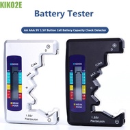 KIKO2E Battery Capacity Tester Digital 9V Battery Level Tester Voltage Meter Voltmeter Tester Batter