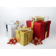 Christmas/ Box Christmas Hampers Box Size (15x15x15cm), (20x20x20cm), (25x25x25cm)