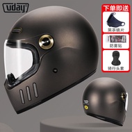 หมวกกันน็อคแบบครอบเต็มใบ VD Retro Cruise สำหรับรถจักรยานยนต์ไฟฟ้า หมวกกันน็อคมีมาตรฐานใหม่ของชาติ 3C