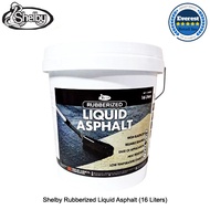 Shelby Rubberized Liquid Asphalt 16 Liters / 1 Tin / 1 Pail - Waterproofing