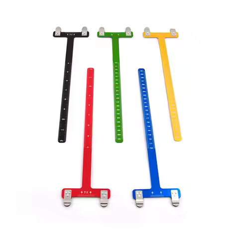 Archery Tool Aluminum T-Square Rulers Measurement Square Ruler for Compound Recurve Bow Accessories