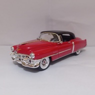 MERAH Diecast Cadillac Eldorado red original Welly 1:24 scale classic car collectible toy