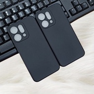 SOFTCASE BLACK SLIM MATTE OPPO A52025 A5PRO A5X A52 Reno11F Reno12F Reno13F Reno14 Reno 14pro Reno 1
