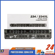 234/234XL Frequency divider stereo 2 way/3 way / 4way Crossover