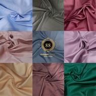 Kain Satin Velvet Premium Polos Bridesmaid [Harga 1 Roll - Isi 60