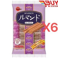 百邦 - BOURBON 百邦朱古力千層脆卷餅1包12條 88.8gX6 (平行進口) 354177 H1-4