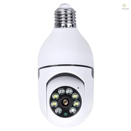 TUYA   Home Dual-Band 2.4G&5G WiFi Wireless Light Bulb Security Camera Outdoor, 360° 1080P Smart Lig